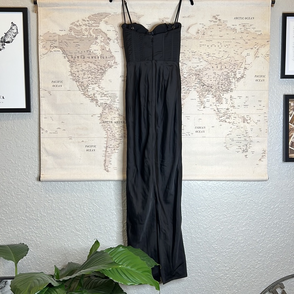 HOUSE OF CB 'Charmaine' Black Corset Maxi Dress NWOT - Picture 14 of 17